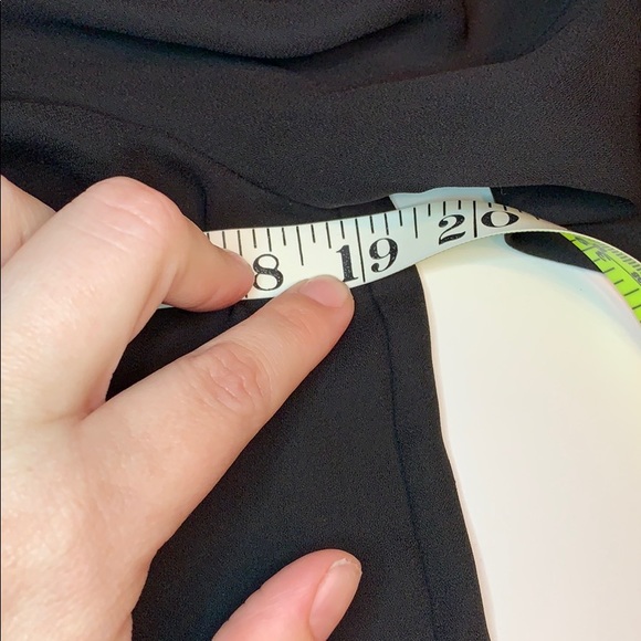 Entro Off The Shoulder Top Sz S Sheer Black Ruffle - Picture 5 of 6